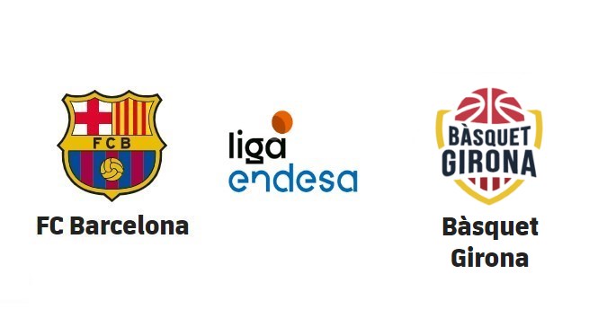 FC Barcelona vs Bàsquet Girona. Palau Blaugrana
