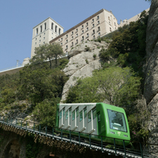 Trans Montserrat, Barcelona to Montserrat train